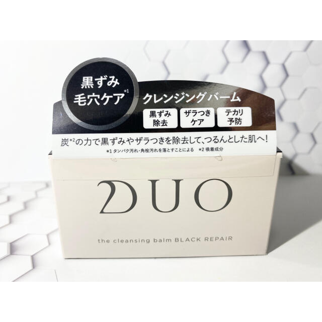 ♡即日発送♡DUO デュオ クレンジングバーム 黒 ブラックリペア 90gの ...