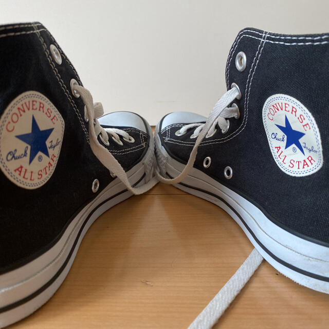 CONVERSE(コンバース)の【専用】コンバース　オールスター　ハイカット　ブラック レディースの靴/シューズ(スニーカー)の商品写真