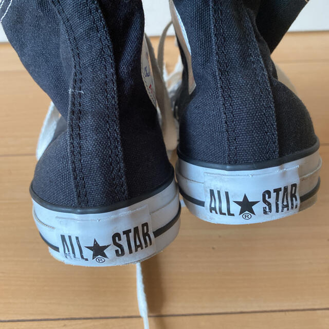 CONVERSE(コンバース)の【専用】コンバース　オールスター　ハイカット　ブラック レディースの靴/シューズ(スニーカー)の商品写真