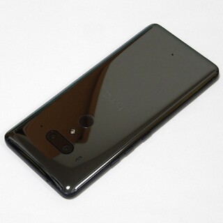 ハリウッドトレーディングカンパニー(HTC)の国内版SIMフリー HTC U12+ セラミックブラック(スマートフォン本体)