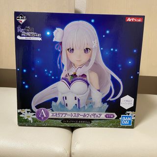 バンプレスト(BANPRESTO)のリゼロ　一番くじ　エミリア　アートスケール　フィギュア(アニメ/ゲーム)