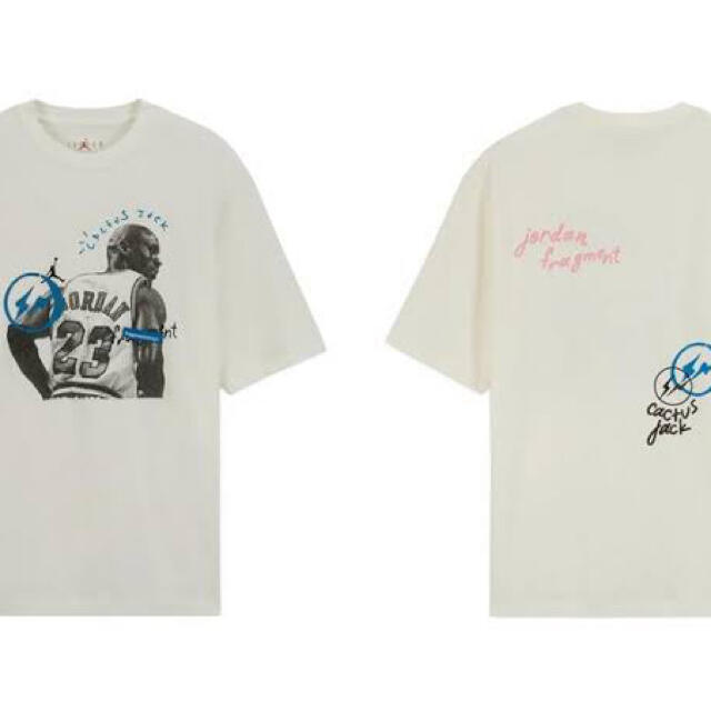 ジョーダン × トラヴィス スコット × フラグメント ショートスリーブT