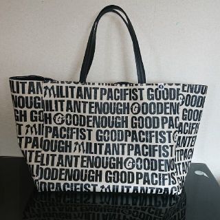 グッドイナフ(GOODENOUGH)のGOODENOUGH × militant pacifist × FABRIC(トートバッグ)