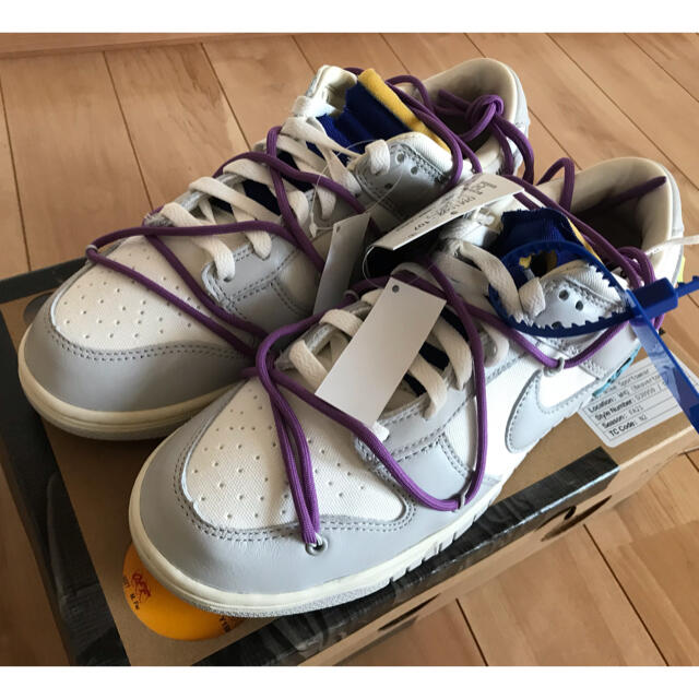 NIKE DUNK LOW OFF WHITE Lot 48