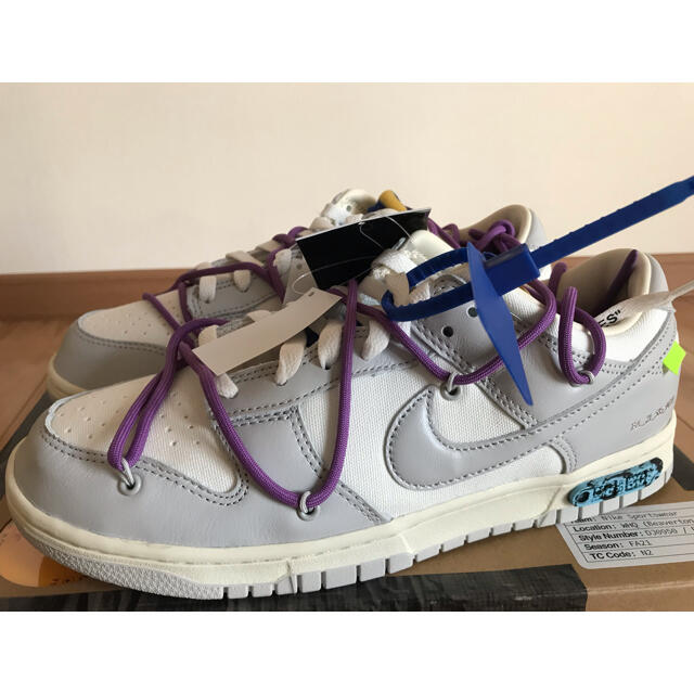 NIKE DUNK LOW OFF WHITE Lot 48
