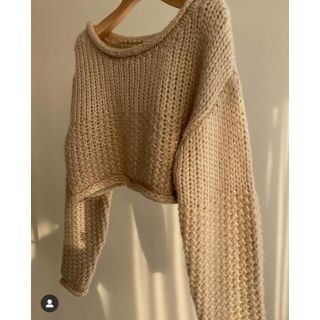 トゥデイフル(TODAYFUL)のlouren♡basket short knit(ニット/セーター)