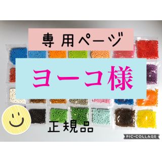 エポック(EPOCH)のアクアビーズ☆100個入り×5袋（ヨーコ様）(その他)