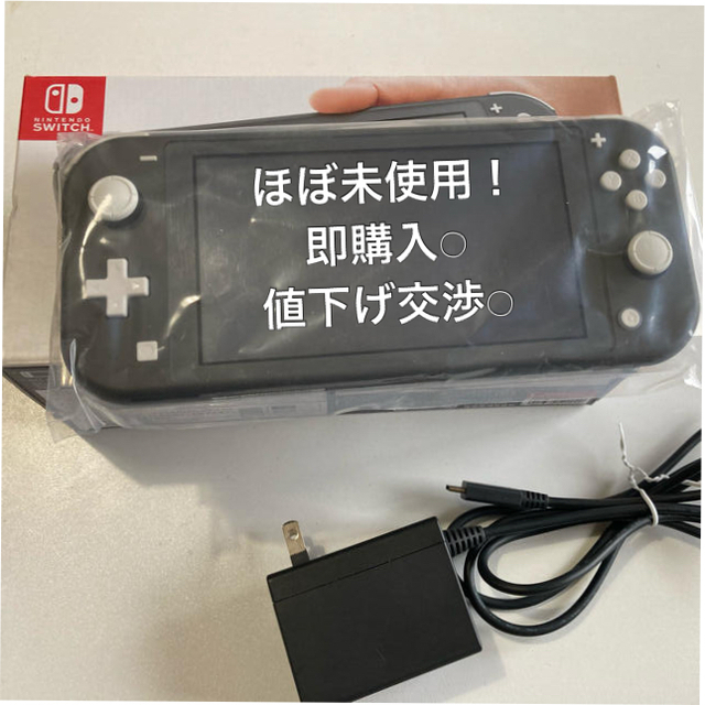 ゲームソフト/ゲーム機本体Switchライトグレー・あつ森