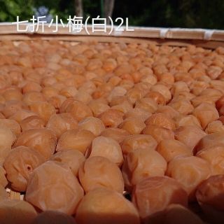 無添加梅干し 七折小梅(白)2L紅映梅(紫蘇)杉田梅(紫蘇)各  400g(漬物)