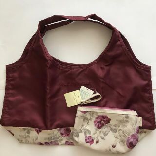 ローラアシュレイ(LAURA ASHLEY)のローラアシュレイ   エコバッグ   タグ付き  新品未使用(エコバッグ)