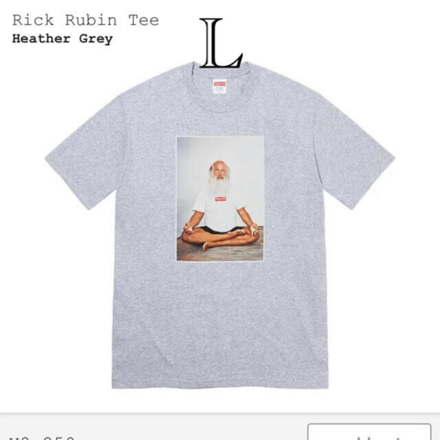込Lサイズ　Rick Rubin フォトTシャツ　ネイビー