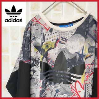 アディダス(adidas)のアディダス　adidas トレフォイルロゴ　スエット　Topshop コラボ(トレーナー/スウェット)