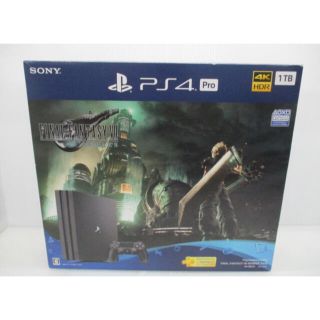 プレイステーション4(PlayStation4)のSONY PS4 Pro CUH-7200B 本体 ファイナルファンタジー7(家庭用ゲーム機本体)