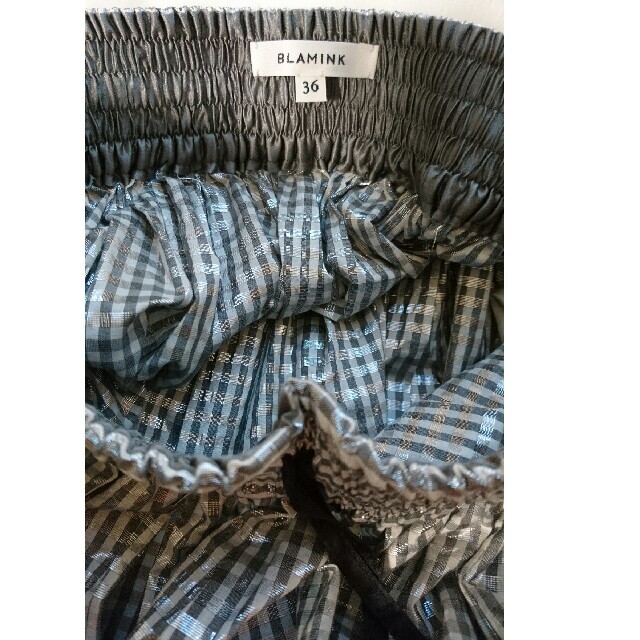 Drawer(ドゥロワー)の[ご専用]ブラミンク  BLAMINK  ギンガムチェックスカート レディースのスカート(ロングスカート)の商品写真
