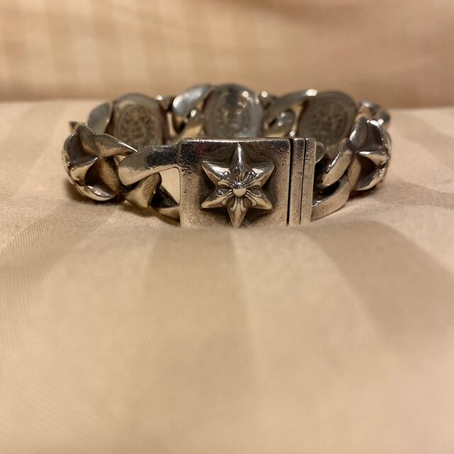 Chrome Hearts　STAR LINK シルバーブレスレット素材925