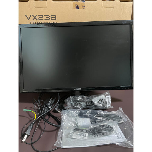 250cd㎡コントラスト比【箱・付属品有】ASUS VX238H-P ゲーミングモニター