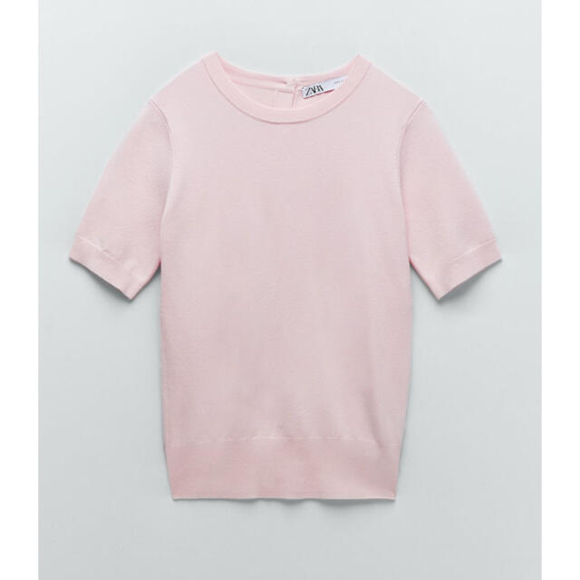 ZARA(ザラ)のZARA ベーシックニットセーター レディースのトップス(カットソー(半袖/袖なし))の商品写真