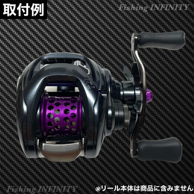 DAIWA(ダイワ)の【新品未使用】20 タトゥーラ SV TW 適合 ベイトフィネス  スプール 紫 スポーツ/アウトドアのフィッシング(リール)の商品写真