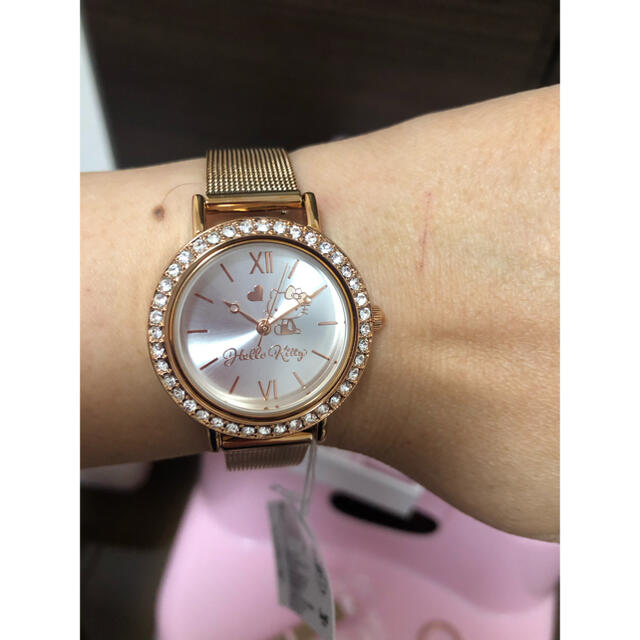サンリオ(サンリオ)のハローキティ  腕時計　レディース レディースのファッション小物(腕時計)の商品写真