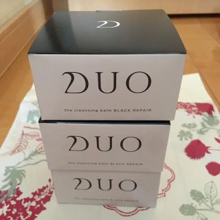 🌸DUO クレンジングバームブラックリペア90g ×3個(クレンジング/メイク落とし)