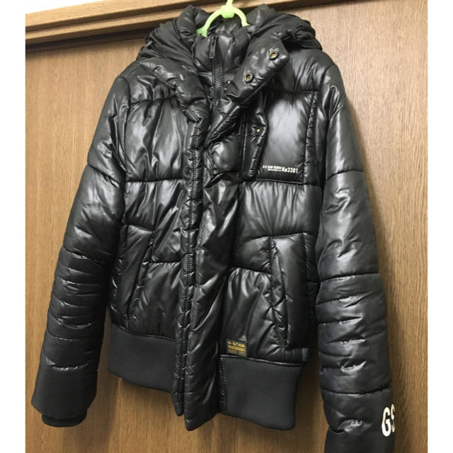 G-STAR RAW(ジースター)のGスター黒Sサイズ メンズのジャケット/アウター(ダウンジャケット)の商品写真