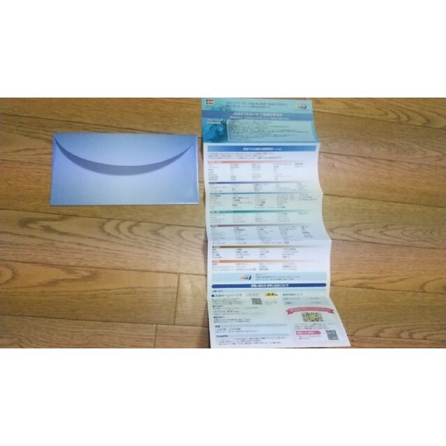 【新品】JCB GIFT CARD JCBギフトカード 封筒 ご利用の手引き ハンドメイドの文具/ステーショナリー(カード/レター/ラッピング)の商品写真