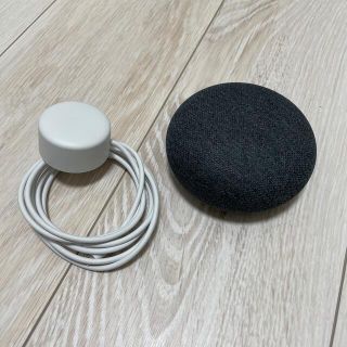 グーグル(Google)の【傷なし・即配送】Google Home mini CHARCOAL(スピーカー)