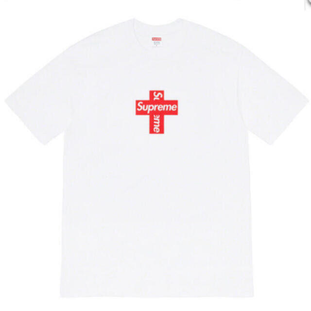 即納 S Supreme Cross Box Logo Tee 20fw