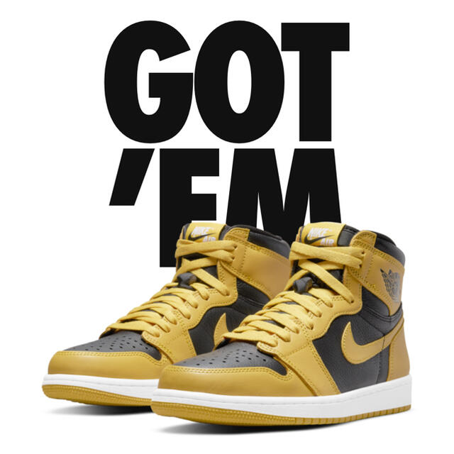 NIKE AIR JORDAN 1 HIGH OG "POLLEN" 28センチ