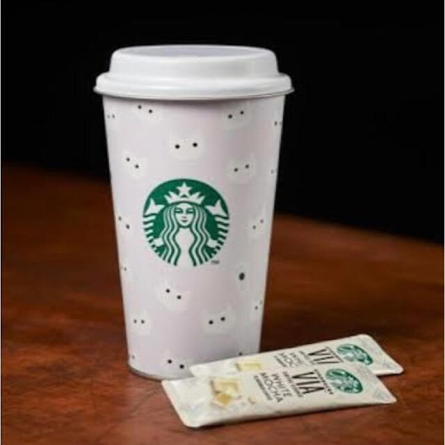 Starbucks Coffee(スターバックスコーヒー)の[まみ様専用]スターバックス＊ヴィア＊ハロウィン＊缶＊猫 インテリア/住まい/日用品のインテリア小物(小物入れ)の商品写真