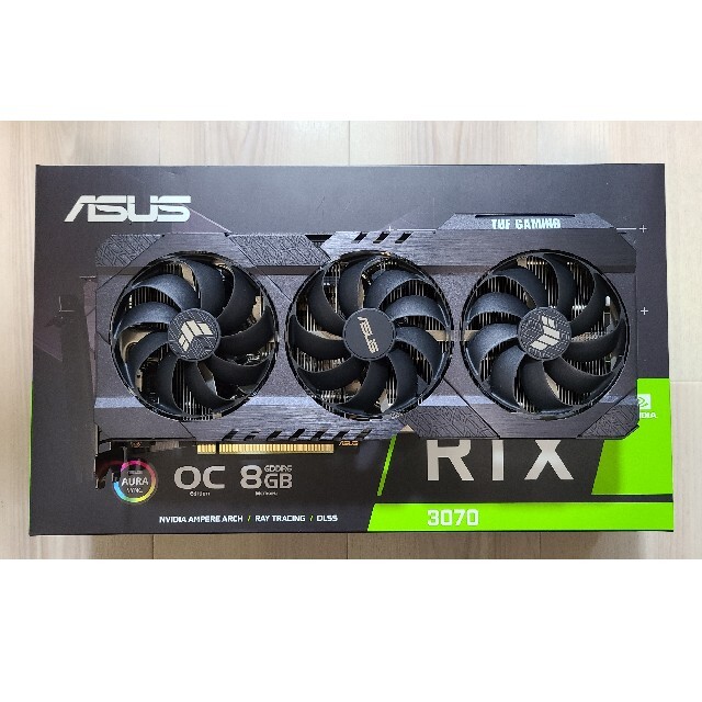 ASUS TUF RTX3070 非LHR  マイニング可