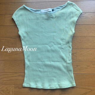 ラグナムーン(LagunaMoon)のラグナムーンリブTシャツ(Tシャツ(半袖/袖なし))