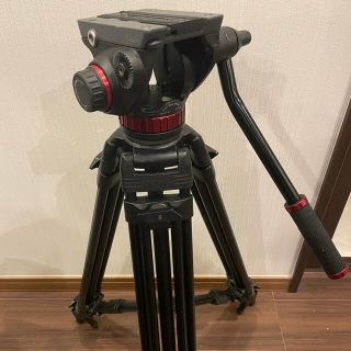 マンフロット(Manfrotto)のマンフロット　プロ向け　ビデオ三脚　ビデオ雲台(デジタル一眼)