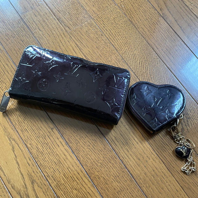 LOUIS VUITTON(ルイヴィトン)の正規品 ヴィトン 長財布 コインケース ヴェルニ レディースのファッション小物(財布)の商品写真