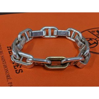 エルメス(Hermes)のHERMES エルメス ヴィンテージ ビンテージ ブレスレット シェーヌダンクル(ブレスレット)