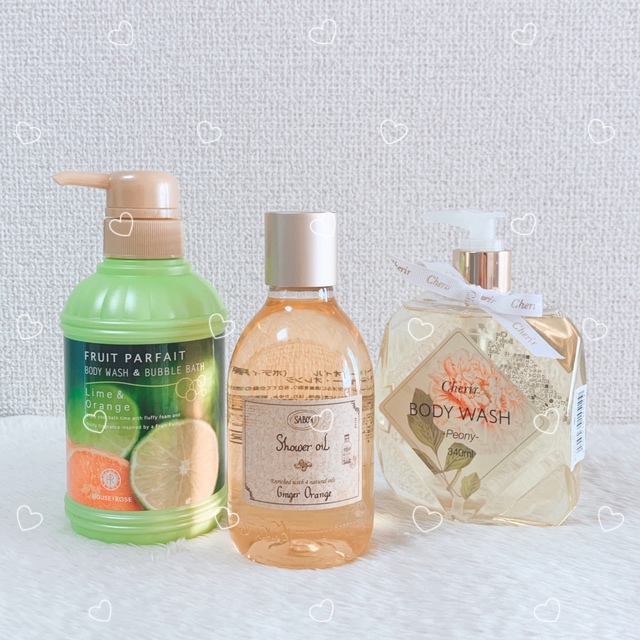 SABON(サボン)の新品 未使用♡⃛ボディウォッシュ♡⃛3点set🛁*。 コスメ/美容のボディケア(ボディソープ/石鹸)の商品写真