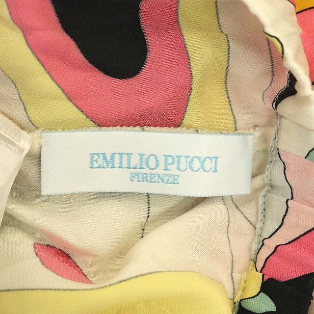 EMILIO PUCCI(エミリオプッチ)のエミリオプッチ EMILIO PUCCI スカート ひざ丈 10 マルチカラー レディースのスカート(ひざ丈スカート)の商品写真