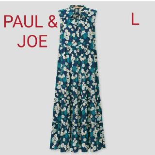 ユニクロ(UNIQLO)のPAUL&JOE ユニクロ　花柄　ティアードワンピース　完売(ロングスカート)