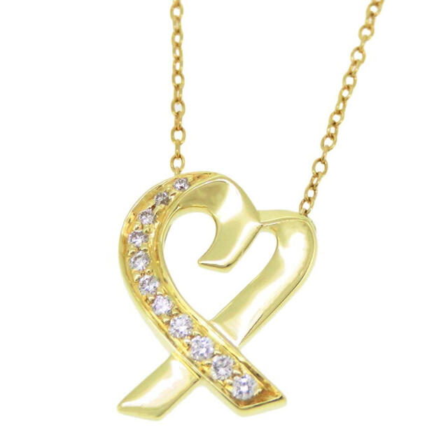 Tiffany & Co.(ティファニー)のティファニー ラビングハート ダイヤモンド ネックレス ミディアム サイズ レディースのアクセサリー(ネックレス)の商品写真