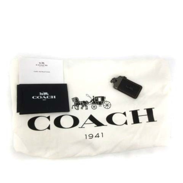 COACH(コーチ)のコーチ ウィズ ティー ローズ アップリケ ショルダーバッグ ハンドバッグ 黒 レディースのバッグ(ショルダーバッグ)の商品写真