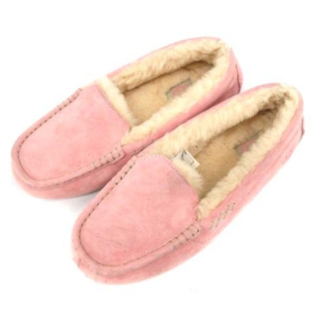 アグ オーストラリア アンスレー ローファー モカシン 25cm ピンク レディースの靴/シューズ(ローファー/革靴)の商品写真