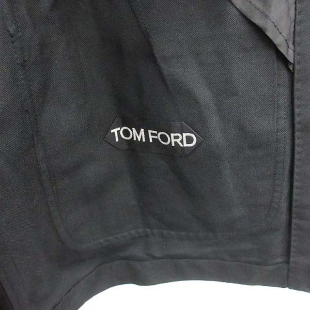 TOM FORD(トムフォード)のトムフォード テーラードジャケット シングル 2B センターベント 48 M 黒 メンズのジャケット/アウター(テーラードジャケット)の商品写真