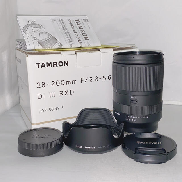 【美品】TAMRON 28-200 F2.8-5.6 Di Ⅲ RXD ソニー