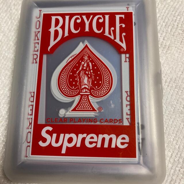 Supreme Bicycle Clear Playing Cards トランプ - トランプ