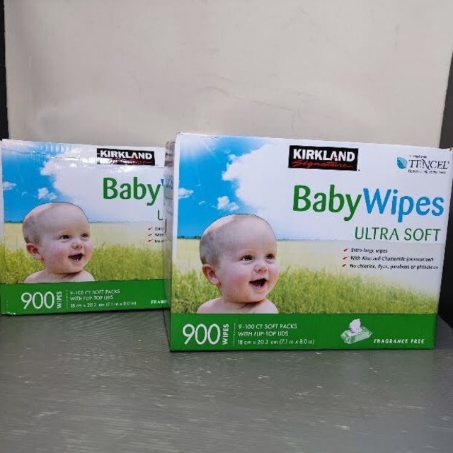 コストコ(コストコ)のBaby Wipes ベビーワイプ2箱分１８パック キッズ/ベビー/マタニティのおむつ/トイレ用品(ベビーおしりふき)の商品写真