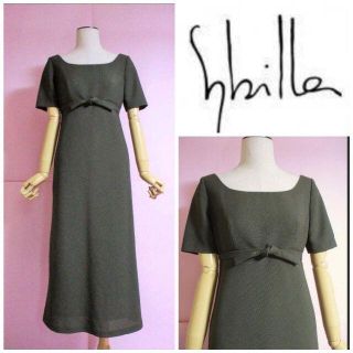 シビラ(Sybilla)の【未使用タグ付き】Sybilla/シビラ☆ロングワンピース☆美シルエット(ロングワンピース/マキシワンピース)