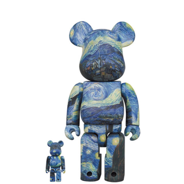 フィギュアMoMA Starry Night BE@RBRICK ゴッホ 100%400%