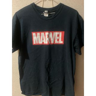 Tシャツ 黒 MARVEL Ｍサイズ(Tシャツ/カットソー(半袖/袖なし))