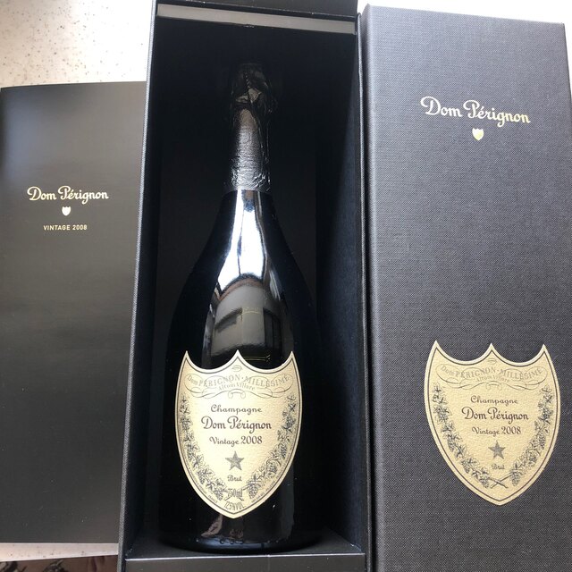 レビュー高評価の商品！ Perignon Dom 2008 750ml シャンパン VINTAGE シャンパン/スパークリングワイン