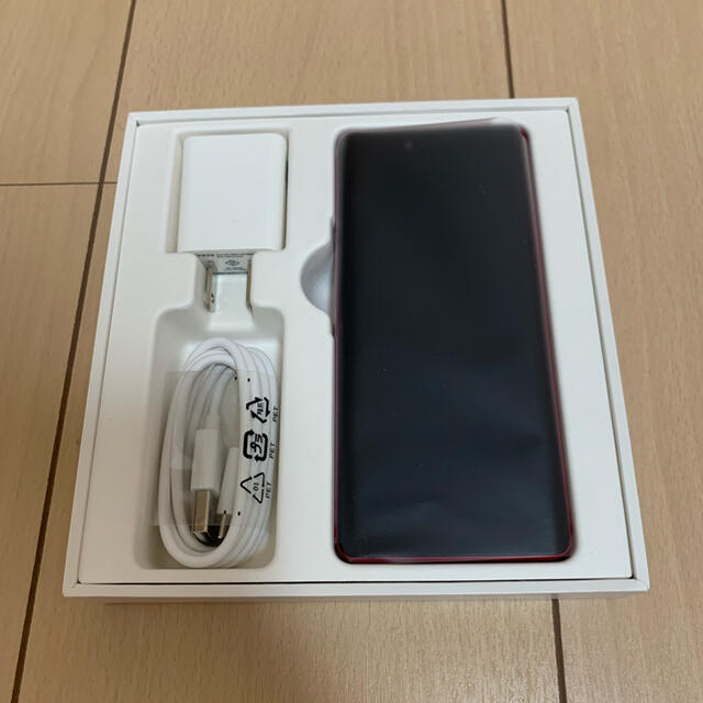 超美品）Rakuten Hand クリムゾンレッド　付属品未使用＋オマケスマートフォン/携帯電話